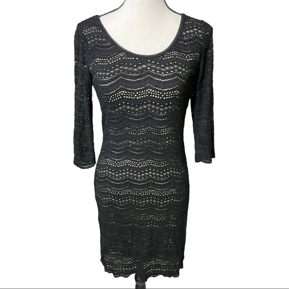 Denim supply Ralph Lauren knit lace open back size Small. Black - Picture 9 of 10